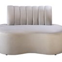 Ver imagem 2 de Sofá Redondo Curvo Orgânico Namoradeira Doha
