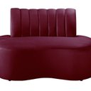 Ver imagem 2 de Sofá Redondo Curvo Orgânico Namoradeira Doha