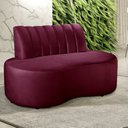 Ver imagem 1 de Sofá Redondo Curvo Orgânico Namoradeira Doha