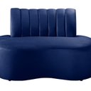 Ver imagem 2 de Sofá Redondo Curvo Orgânico Namoradeira Doha