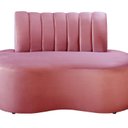 Ver imagem 2 de Sofá Redondo Curvo Orgânico Namoradeira Doha