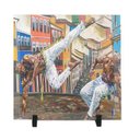 Ver imagem 1 de Azulejo Decorativo Capoeira Salvador e Pelourinho Decoração de Mesa