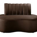 Ver imagem 2 de Sofá Redondo Curvo Orgânico Namoradeira Doha