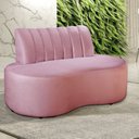 Ver imagem 1 de Sofá Redondo Curvo Orgânico Namoradeira Doha