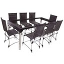 Ver imagem 1 de Conjunto de 8 Cadeiras e Mesa de Jantar Haiti Trama Original