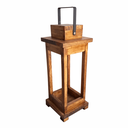 Ver imagem 2 de Lanterna Marroquina em Madeira Rústica