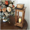 Ver imagem 3 de Lanterna Marroquina em Madeira Rústica