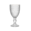 Ver imagem 1 de Taca para Agua de Cristal de Chumbo Martelado com Fio de Ouro Petra 320ml