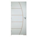 Ver imagem 6 de Porta Belissima 6 Prime Batente 09 cm Fechadura Stilo Externa 62 x 2,10 Abertura Direita Branco Rodam
