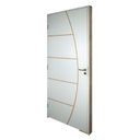 Ver imagem 5 de Porta Belissima 6 Prime Batente 09 cm Fechadura Stilo Externa 62 x 2,10 Abertura Direita Branco Rodam