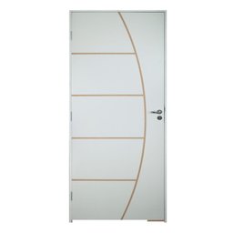 Porta Belissima 6 Prime Batente 09 Cm Fechadura Stilo Externa 82 X 2,10 Lado Esquerdo - 7