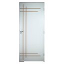 Ver imagem 6 de Porta Belissima 9 Prime Batente 09 cm Fechadura Stilo Externa 62 x 2,10 Abertura Direita Branco Rodam
