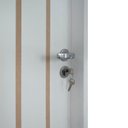 Ver imagem 7 de Porta Belissima 9 Prime Batente 09 cm Fechadura Stilo Externa 62 x 2,10 Abertura Direita Branco Rodam
