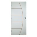 Ver imagem 7 de Porta Belissima 6 Prime Batente 09 cm Fechadura Stilo Wc 72 x 2,10 Abertura Direita Branco Rodam