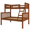 Ver imagem 2 de Beliche com Cama de Casal Castanho Claro Madeira Pinus - Saraiva 104.02.002