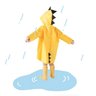 CAPA DE CHUVA INFANTIL DINOSSAURO - Amarelo - G - 6