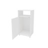 Gabinete Lavanderia Balcão P- Água C- 1 Porta 42cm Branco - Politorno - 6