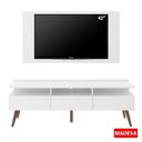 Ver imagem 5 de Rack e Painel para Tv Londres Branco Madesa