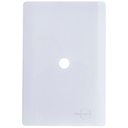 Ver imagem 1 de Placa 4x2 com Furo + Suporte Branco da Linha Novara - 1100-43 - DICOMPEL PLACA 4X2 C/FURO + SUPORTE
