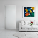 Ver imagem 1 de Porta Lisa Prime Batente Ecológico 09 Fechadura Stilo Externa 82 x 210 Abertura Direita Branco