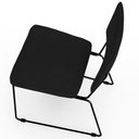 Ver mais imagens de Kit 06 Cadeiras Decorativas Para Sala De Jantar Allana L02 Suede Preto - Lyam Decor