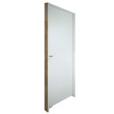 Ver imagem 5 de Porta Lisa Prime Batente Ecológico 11 Fechadura Stilo Wc 72 x 2,10 Abertura Esquerda Branco Rodam