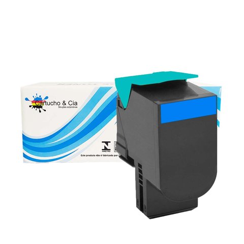 Toner Comp C54x C540h1cg C540a X544 543 548 Ciano 2k