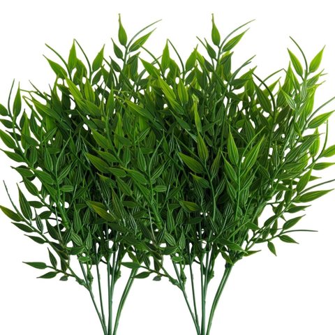 Kit de 20 Folhagens Artificial Premium para Arranjos Decorativos e Ambientes Sofisticados