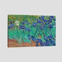 Ver imagem 1 de Quadro Van Gogh Iris Tela No Chassi 45X30Cm