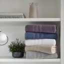 Ver imagem 4 de Jogo de Toalha 2 Peças - Banho + Rosto - Vanilla - Super Soft - 100% Algodão - Buddemeyer Cor: Branc