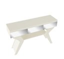 Ver imagem 4 de APARADOR HOUSTON COM ESPELHOS - ARTELY - Off White