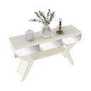 Ver imagem 2 de APARADOR HOUSTON COM ESPELHOS - ARTELY - Off White