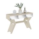 Ver imagem 1 de APARADOR HOUSTON COM ESPELHOS - ARTELY - Off White
