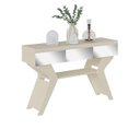 Ver imagem 1 de APARADOR HOUSTON COM ESPELHOS - ARTELY - Off White