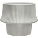 Ver imagem 1 de Cachepô Vaso Decorativo Planta Home&co Cerâmica 10x13x13cm Cinza