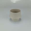 Ver imagem 3 de Cachepô Vaso Decorativo Planta Home&co Cerâmica 10x13x13cm Cinza