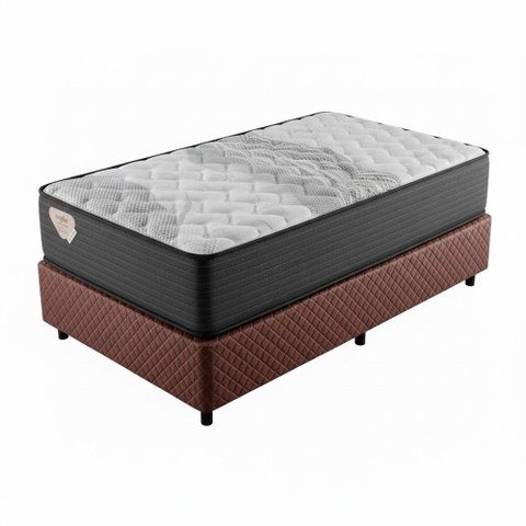 Conjunto Box Casal Ecoflex Relax Comfort 63x96x203cm