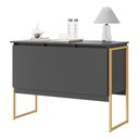 Ver imagem 1 de Aparador Dourado 3 Portas Preto Dourado