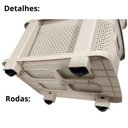 Ver imagem 7 de Gaveteiro Organizador 3 Gavetas 15 L Cada Rischiotto Rattan