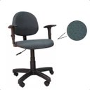 Ver imagem 5 de Cadeira Executiva Giratória Escritório Ergonômica com Braço