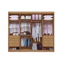 Ver imagem 2 de Guarda Roupas Casal Daymond 8pts 100% Mdf D`doro Móveis Cinamomo