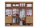 Ver imagem 2 de Guarda Roupas Casal Daymond 8pts 100% Mdf D`doro Móveis Cinamomo