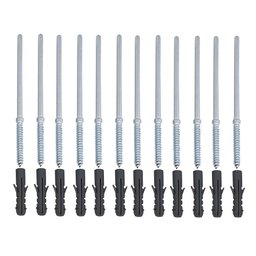 Kit 8 Prateleiras 100 X 10cm Preta Suporte Invisível - 6