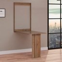 Ver mais imagens de Mesa Dobrável Retrátil de Parede 100x64 Marrom/Noronha