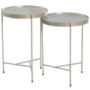 Ver imagem 1 de Kit Mesa Lateral Italia - Off White/off White Champagne