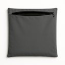 Ver imagem 1 de Capa de Almofada 42cm Decorativa Suede para Sofá e Cadeira Cinza