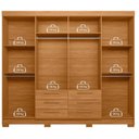 Ver imagem 3 de Guarda Roupa Casal Paranavai 8 Portas 6 Gavetas Cinamomo - Santos Andirá