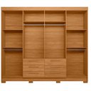 Ver imagem 2 de Guarda Roupa Casal Paranavai 8 Portas 6 Gavetas Cinamomo - Santos Andirá
