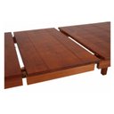 Ver imagem 5 de Mesa de Madeira Maciça Marrom Extensível para Jantar 150/195 X 80 X 76,6 Cm | Coleção América