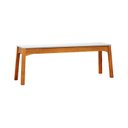 Ver imagem 1 de Banco 2 Lugares Áustria Madeira Maciça Assento Mdf Laqueado